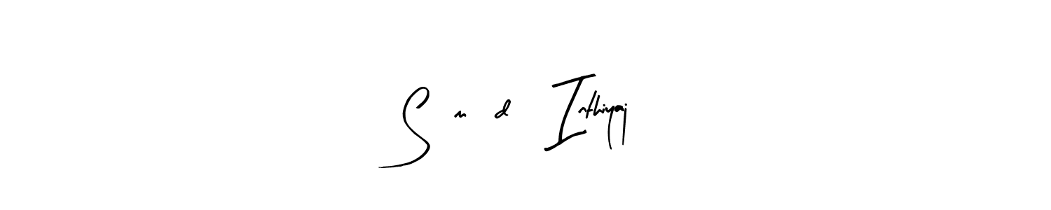 You can use this online signature creator to create a handwritten signature for the name S,m,d, Inthiyaj. This is the best online autograph maker. S,m,d, Inthiyaj signature style 8 images and pictures png