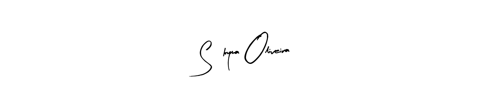 How to Draw Sákyma Oliveira signature style? Arty Signature is a latest design signature styles for name Sákyma Oliveira. Sákyma Oliveira signature style 8 images and pictures png