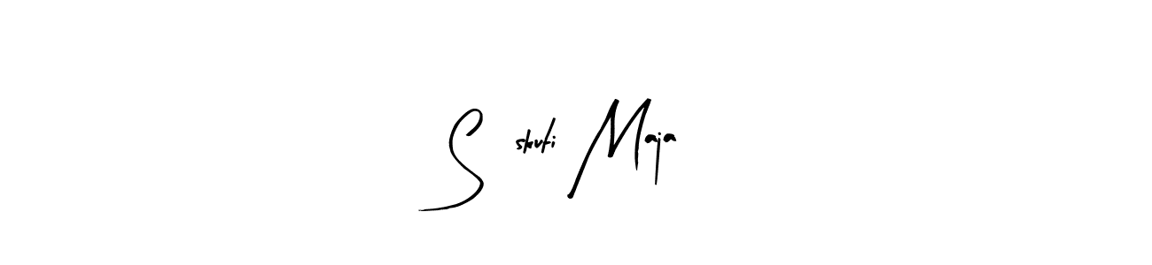 The best way (Arty Signature) to make a short signature is to pick only two or three words in your name. The name Sóskuti Maja include a total of six letters. For converting this name. Sóskuti Maja signature style 8 images and pictures png