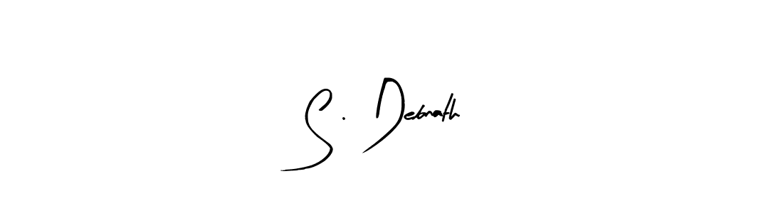 How to make S . Debnath name signature. Use Arty Signature style for creating short signs online. This is the latest handwritten sign. S . Debnath signature style 8 images and pictures png