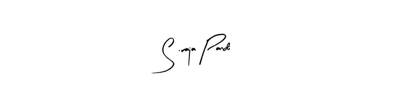 How to make S .raja Pandi signature? Arty Signature is a professional autograph style. Create handwritten signature for S .raja Pandi name. S .raja Pandi signature style 8 images and pictures png