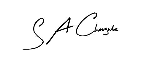 If you are searching for the best signature style for your name S A Chougule, here we have designed multiple signature styles using Arty Signature. S A Chougule signature style 8 images and pictures png