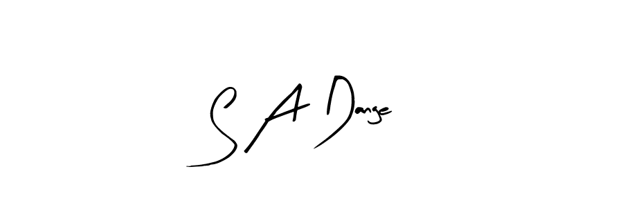 Best and Professional Signature Style for S A Dange. Arty Signature Best Signature Style Collection. S A Dange signature style 8 images and pictures png