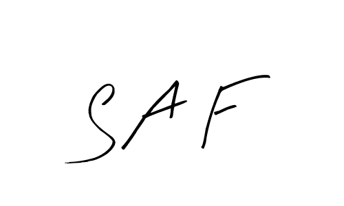 Make a short S A F signature style. Manage your documents anywhere anytime using Arty Signature. Create and add eSignatures, submit forms, share and send files easily. S A F signature style 8 images and pictures png