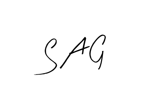 Best and Professional Signature Style for S A G. Arty Signature Best Signature Style Collection. S A G signature style 8 images and pictures png