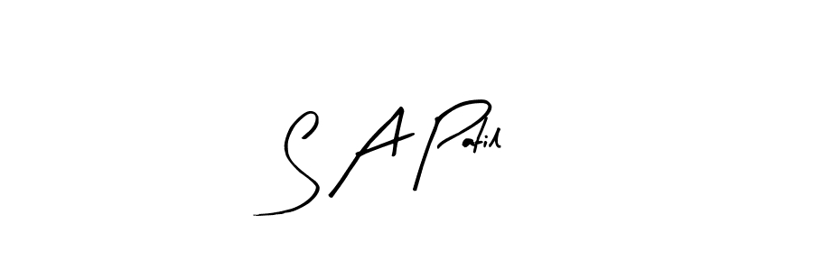 Also we have S A Patil name is the best signature style. Create professional handwritten signature collection using Arty Signature autograph style. S A Patil signature style 8 images and pictures png