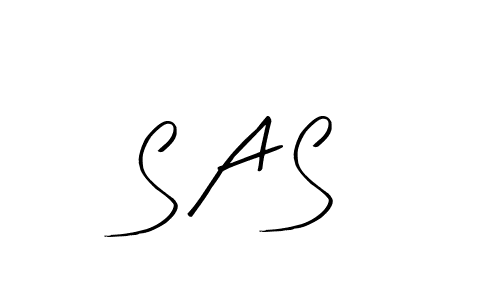 How to make S A S signature? Arty Signature is a professional autograph style. Create handwritten signature for S A S name. S A S signature style 8 images and pictures png