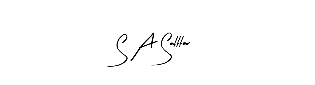 Make a short S A Satttar signature style. Manage your documents anywhere anytime using Arty Signature. Create and add eSignatures, submit forms, share and send files easily. S A Satttar signature style 8 images and pictures png