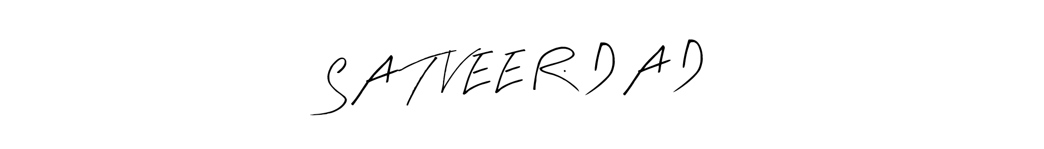 Make a beautiful signature design for name S A T V E E R.  D A D. Use this online signature maker to create a handwritten signature for free. S A T V E E R.  D A D signature style 8 images and pictures png