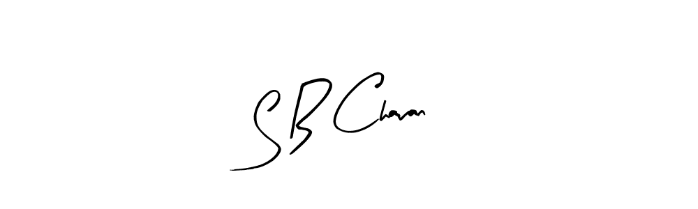 Similarly Arty Signature is the best handwritten signature design. Signature creator online .You can use it as an online autograph creator for name S B Chavan. S B Chavan signature style 8 images and pictures png