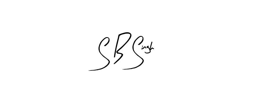 Use a signature maker to create a handwritten signature online. With this signature software, you can design (Arty Signature) your own signature for name S B Singh. S B Singh signature style 8 images and pictures png
