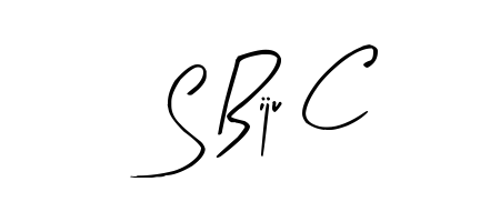 Generate high-definition signature styles for S Biju C. The Arty Signature typeface ensures crisp legibility and sophisticated design. S Biju C signature style 8 images and pictures png