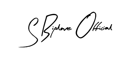 The Arty Signature lettering style adds unique flourish to name S Biplove Official. Stand out with a custom digital autograph made in seconds. S Biplove Official signature style 8 images and pictures png