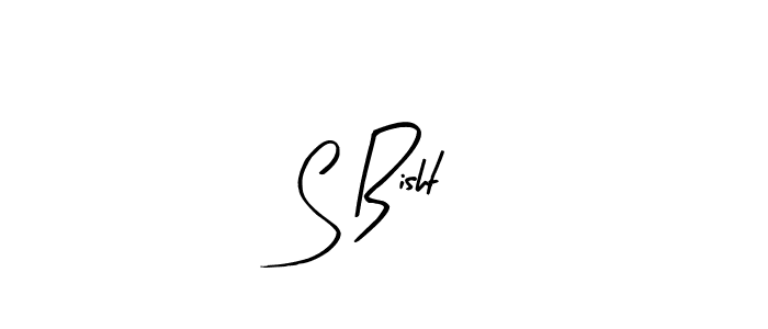 Also we have S Bisht name is the best signature style. Create professional handwritten signature collection using Arty Signature autograph style. S Bisht signature style 8 images and pictures png