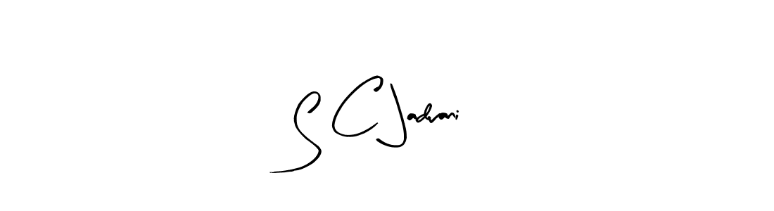 Here are the top 10 professional signature styles for the name S C Jadvani. These are the best autograph styles you can use for your name. S C Jadvani signature style 8 images and pictures png