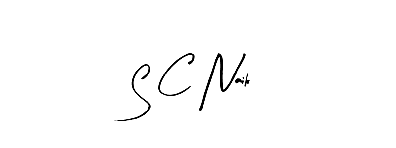 The best way (Arty Signature) to make a short signature is to pick only two or three words in your name. The name S C Naik include a total of six letters. For converting this name. S C Naik signature style 8 images and pictures png