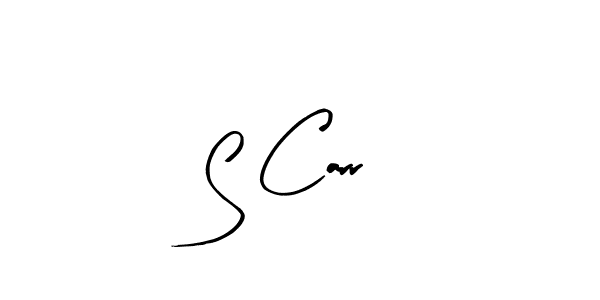Similarly Arty Signature is the best handwritten signature design. Signature creator online .You can use it as an online autograph creator for name S Carr. S Carr signature style 8 images and pictures png