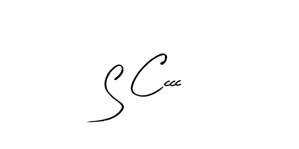 You should practise on your own different ways (Arty Signature) to write your name (S Cccc) in signature. don't let someone else do it for you. S Cccc signature style 8 images and pictures png