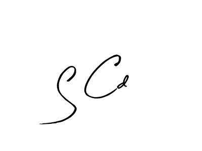 Create a beautiful signature design for name S Cd. With this signature (Arty Signature) fonts, you can make a handwritten signature for free. S Cd signature style 8 images and pictures png