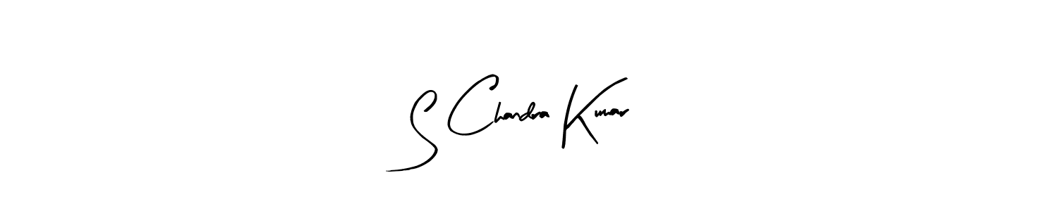 How to make S Chandra Kumar signature? Arty Signature is a professional autograph style. Create handwritten signature for S Chandra Kumar name. S Chandra Kumar signature style 8 images and pictures png