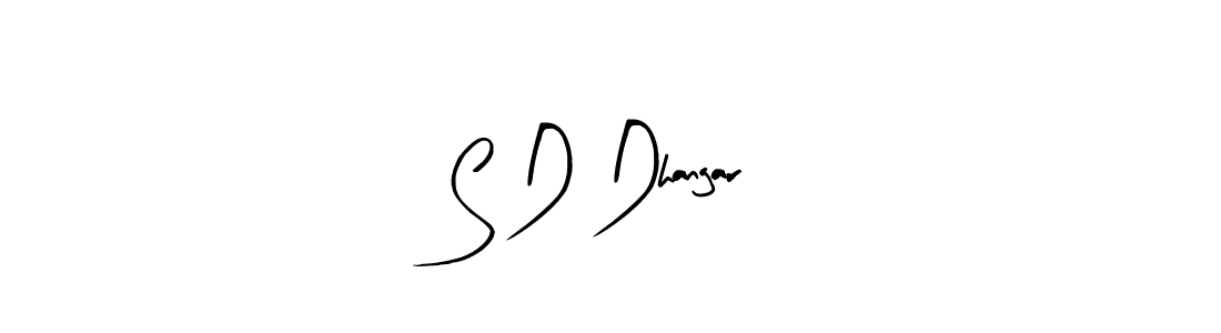 Make a beautiful signature design for name S D Dhangar. Use this online signature maker to create a handwritten signature for free. S D Dhangar signature style 8 images and pictures png