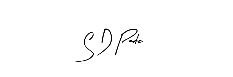 Here are the top 10 professional signature styles for the name S D Parte. These are the best autograph styles you can use for your name. S D Parte signature style 8 images and pictures png