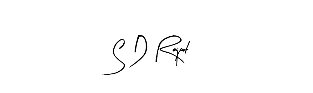 You should practise on your own different ways (Arty Signature) to write your name (S D Rajput) in signature. don't let someone else do it for you. S D Rajput signature style 8 images and pictures png