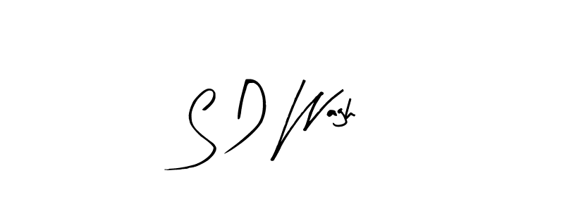 if you are searching for the best signature style for your name S D Wagh. so please give up your signature search. here we have designed multiple signature styles  using Arty Signature. S D Wagh signature style 8 images and pictures png