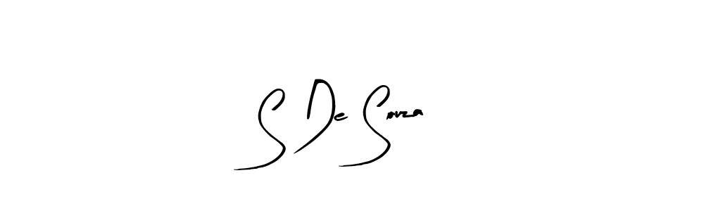 How to Draw S De Souza signature style? Arty Signature is a latest design signature styles for name S De Souza. S De Souza signature style 8 images and pictures png