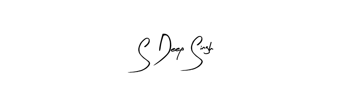 This is the best signature style for the S Deep Singh name. Also you like these signature font (Arty Signature). Mix name signature. S Deep Singh signature style 8 images and pictures png