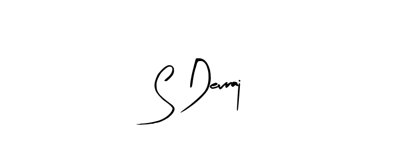 Design your own signature with our free online signature maker. With this signature software, you can create a handwritten (Arty Signature) signature for name S Devraj. S Devraj signature style 8 images and pictures png