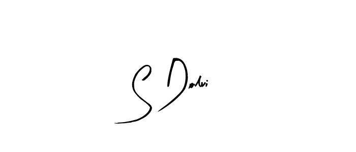 You can use this online signature creator to create a handwritten signature for the name S Dolui. This is the best online autograph maker. S Dolui signature style 8 images and pictures png
