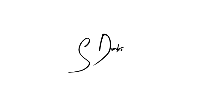 S Dunks stylish signature style. Best Handwritten Sign (Arty Signature) for my name. Handwritten Signature Collection Ideas for my name S Dunks. S Dunks signature style 8 images and pictures png