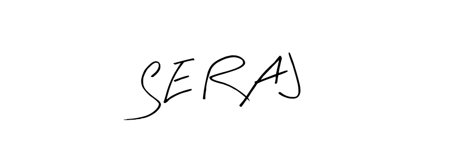 It looks lik you need a new signature style for name S E R A J. Design unique handwritten (Arty Signature) signature with our free signature maker in just a few clicks. S E R A J signature style 8 images and pictures png