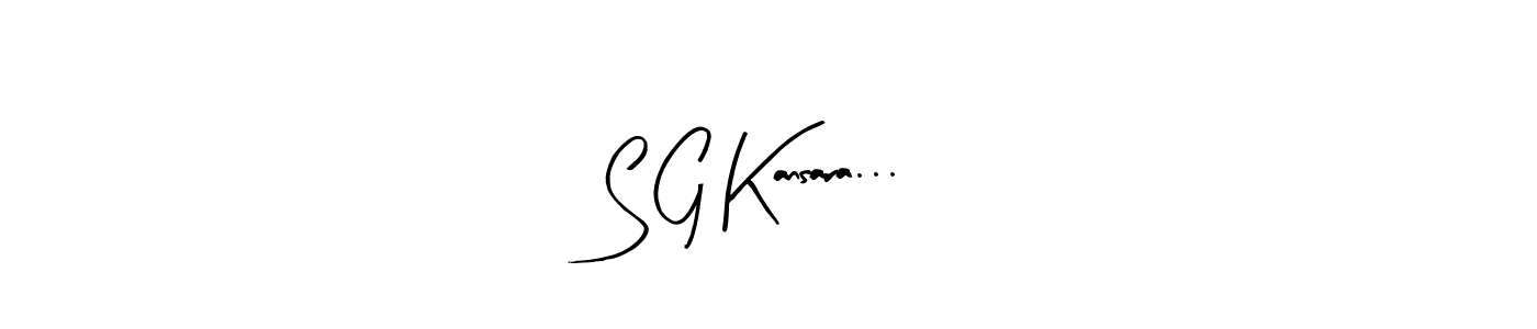 Here are the top 10 professional signature styles for the name S G Kansara.... These are the best autograph styles you can use for your name. S G Kansara... signature style 8 images and pictures png