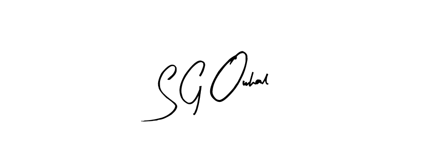 Here are the top 10 professional signature styles for the name S G Owhal. These are the best autograph styles you can use for your name. S G Owhal signature style 8 images and pictures png