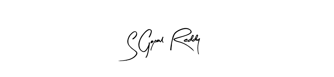 It looks lik you need a new signature style for name S Gopal Reddy. Design unique handwritten (Arty Signature) signature with our free signature maker in just a few clicks. S Gopal Reddy signature style 8 images and pictures png