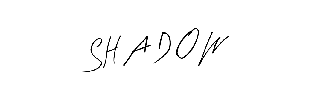 Make a beautiful signature design for name S H A D O W. With this signature (Arty Signature) style, you can create a handwritten signature for free. S H A D O W signature style 8 images and pictures png