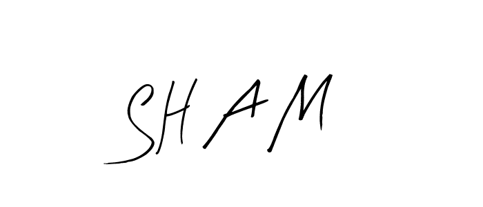 Here are the top 10 professional signature styles for the name S H A M. These are the best autograph styles you can use for your name. S H A M signature style 8 images and pictures png