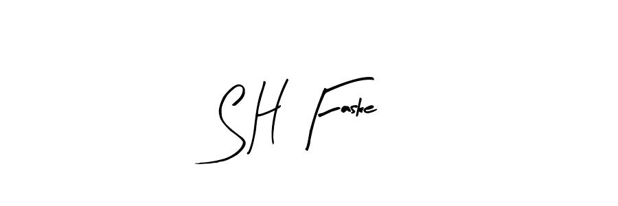 It looks lik you need a new signature style for name S H Faske. Design unique handwritten (Arty Signature) signature with our free signature maker in just a few clicks. S H Faske signature style 8 images and pictures png