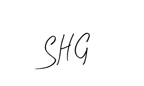 The best way (Arty Signature) to make a short signature is to pick only two or three words in your name. The name S H G include a total of six letters. For converting this name. S H G signature style 8 images and pictures png