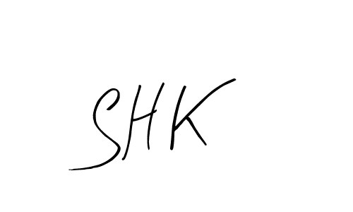 Use a signature maker to create a handwritten signature online. With this signature software, you can design (Arty Signature) your own signature for name S H K. S H K signature style 8 images and pictures png