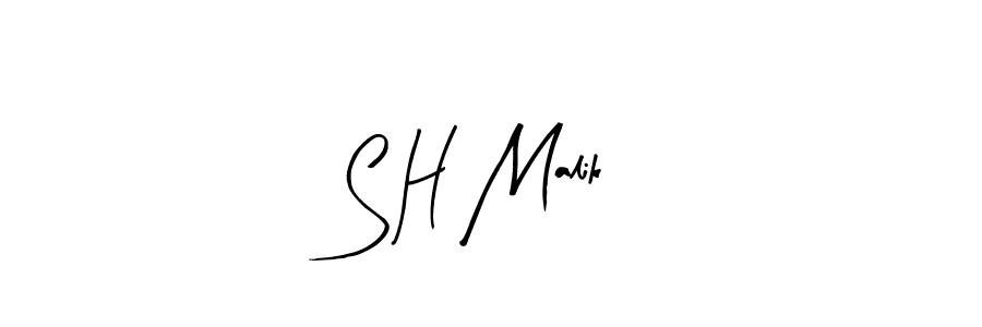 Also You can easily find your signature by using the search form. We will create S H Malik name handwritten signature images for you free of cost using Arty Signature sign style. S H Malik signature style 8 images and pictures png