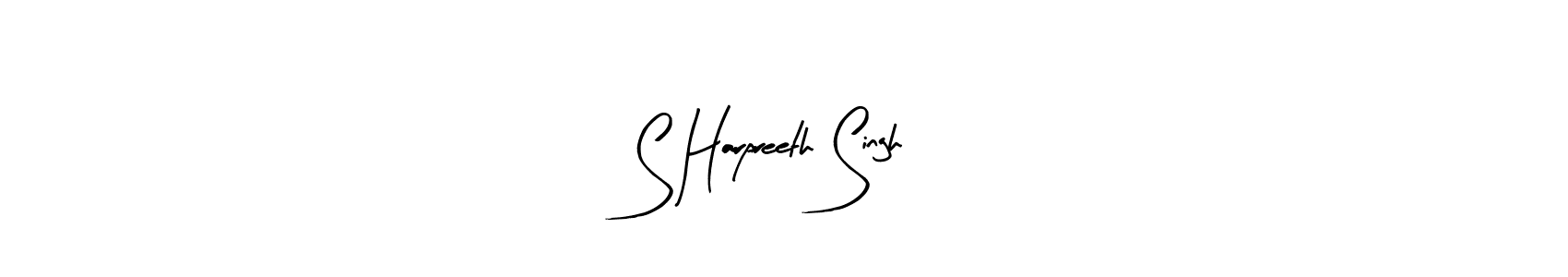 This is the best signature style for the S Harpreeth Singh name. Also you like these signature font (Arty Signature). Mix name signature. S Harpreeth Singh signature style 8 images and pictures png