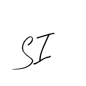 The best way (Arty Signature) to make a short signature is to pick only two or three words in your name. The name S I include a total of six letters. For converting this name. S I signature style 8 images and pictures png