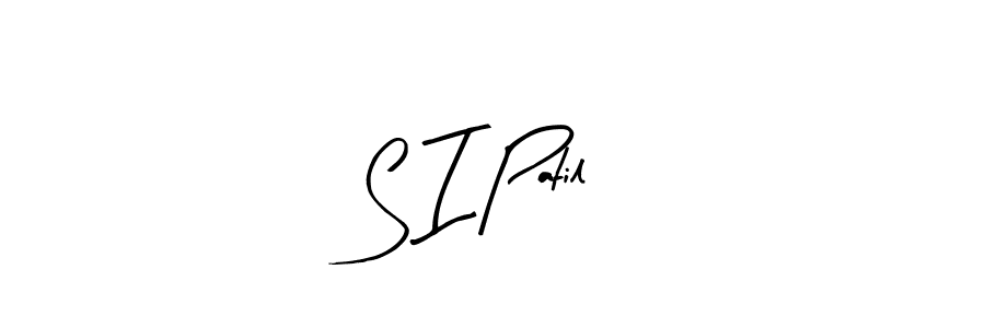 How to make S I Patil name signature. Use Arty Signature style for creating short signs online. This is the latest handwritten sign. S I Patil signature style 8 images and pictures png