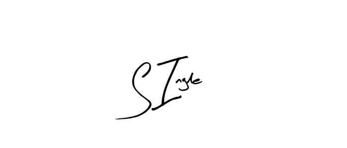 How to make S Ingle signature? Arty Signature is a professional autograph style. Create handwritten signature for S Ingle name. S Ingle signature style 8 images and pictures png