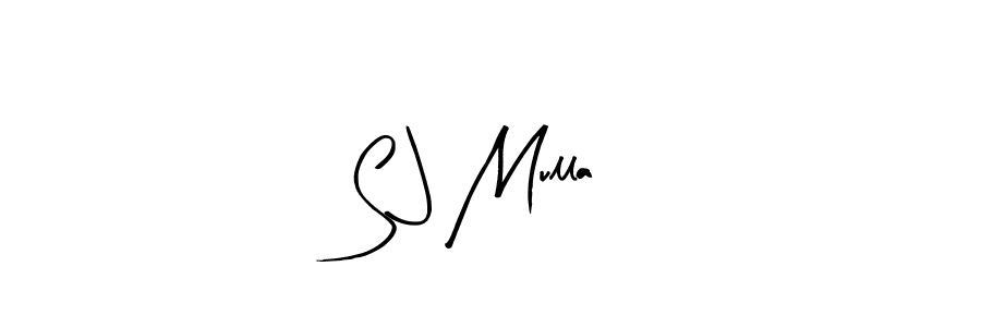 Make a beautiful signature design for name S J Mulla. Use this online signature maker to create a handwritten signature for free. S J Mulla signature style 8 images and pictures png
