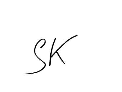 Create a beautiful signature design for name S K . With this signature (Arty Signature) fonts, you can make a handwritten signature for free. S K  signature style 8 images and pictures png