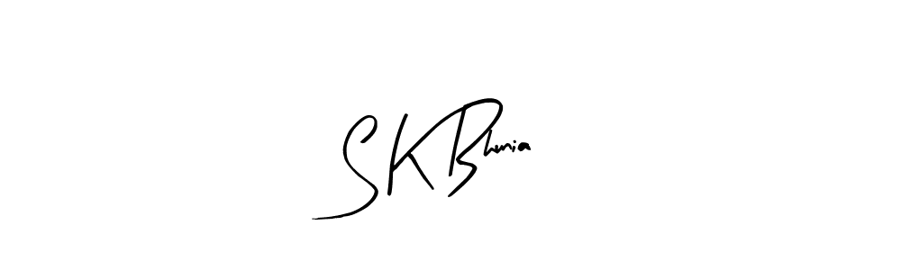 How to make S K Bhunia signature? Arty Signature is a professional autograph style. Create handwritten signature for S K Bhunia name. S K Bhunia signature style 8 images and pictures png